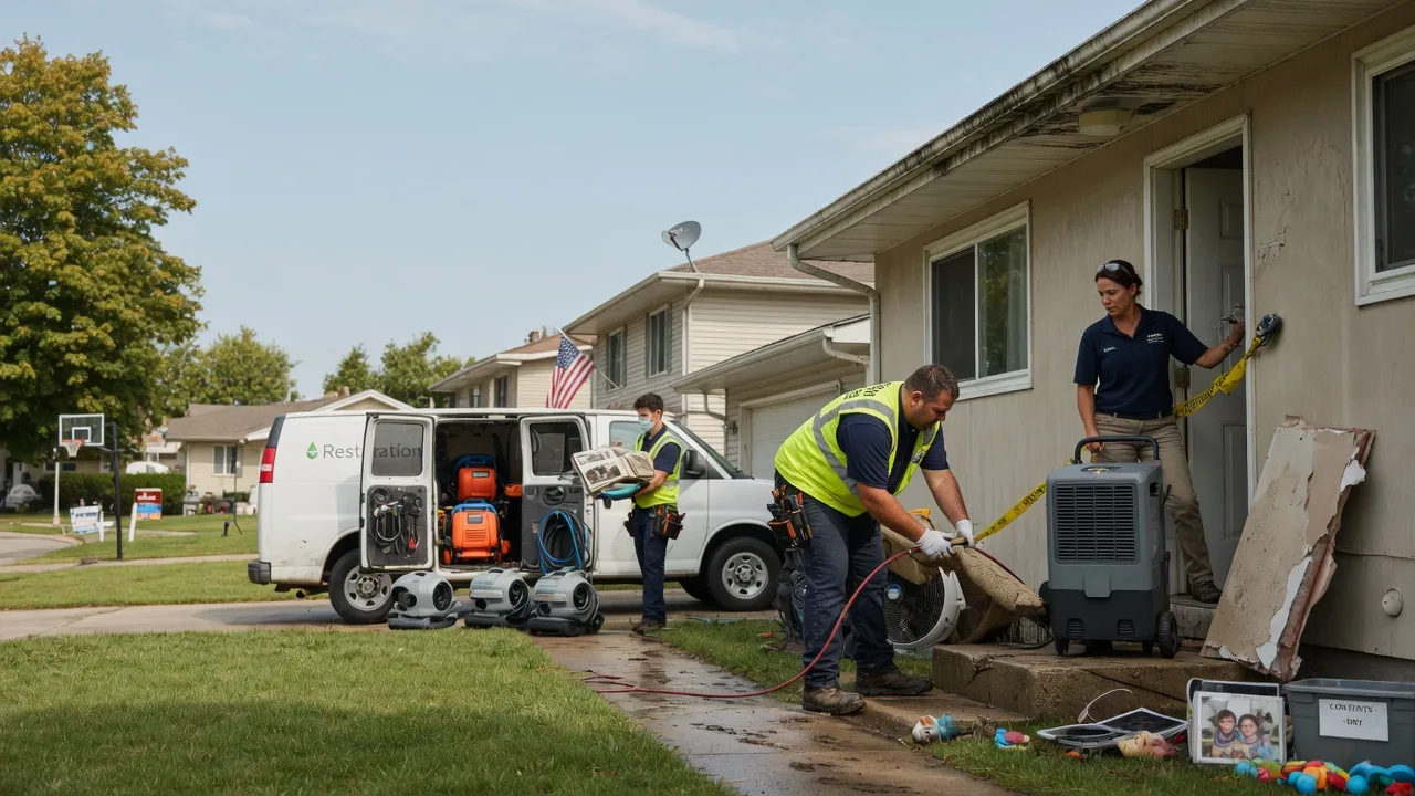 Water Damage Restoration in South Beloit, IL near me